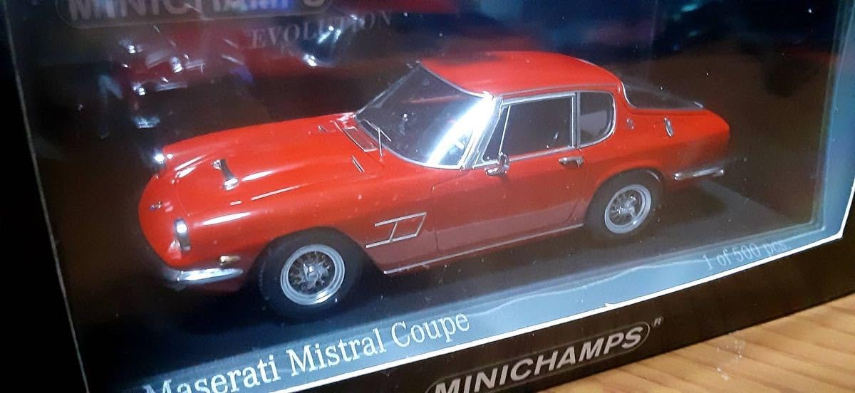 Amazon | MINICHAMPS Maserati Mistral Coupe ミニチャンプス